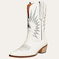 Cowboylaarzen Dames Wit