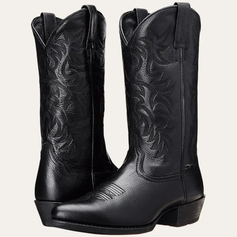 Cowboylaarzen Heren Zwart Western Winkel