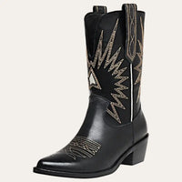 Western Boots Zwart