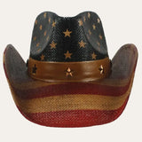 American Flag Cowboy Hat Stro