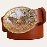 Belt with Western Buckle