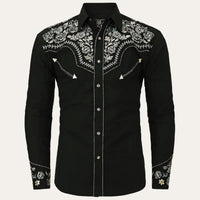 Black Western Shirt