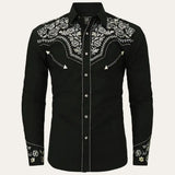 Black Western Shirt