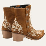 Brown Ankle Cowboy Boots Original
