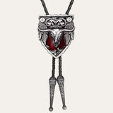 Bull Skull Bolo Tie