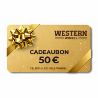 Cadeaubon Western Winkel 50 Euros