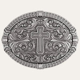Christian Cowboy Belt Buckle