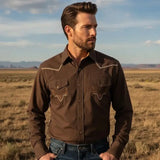 Cowboy Shirt Brown