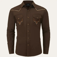 Cowboy Shirt Brown
