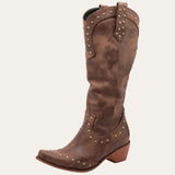 Cowboylaarzen Dames Bruin