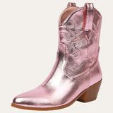 Cowboylaarzen Dames Roze