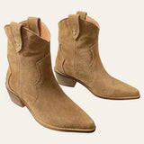 Cowboylaarzen Dames Suede Western