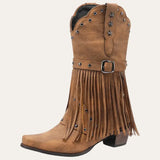 Cowboylaarzen met Franjes Dames
