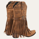 Cowboylaarzen met Franjes Dames Country