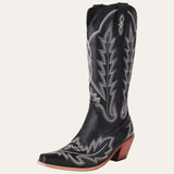 Cowboylaarzen Zwart Hoog
