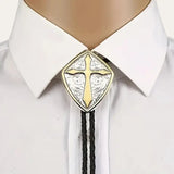 Cross Bolo Tie Western