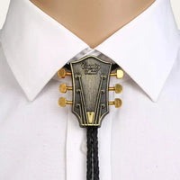 Guitar Bolo Tie Cowboy