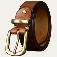 Leren Western Riem Bruin