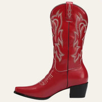 Red Cowboy Boots for Women Western Style