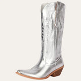 Silver Cowgirl Boots