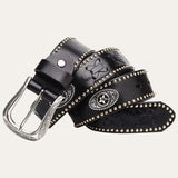 Studded Western Belt
