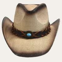 Vintage Cowboyhoed Stro