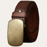 Western Cowboy Belt Brown