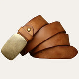 Western Cowboy Belt Lichtbruin