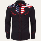 Western Shirt American Flag