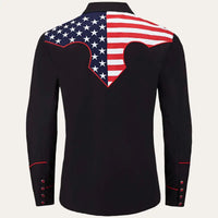 Western Shirt American Flag