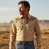 Western Shirt Beige