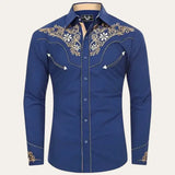 Western Shirt Blue