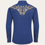 Western Shirt Blue