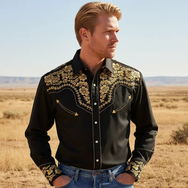 Western Shirt Embroidered