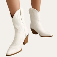 White Cowgirl Boots Country