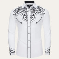 White Western Shirt