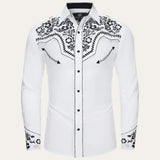 White Western Shirt